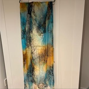 Silk Scarf & Necklace Bundle!